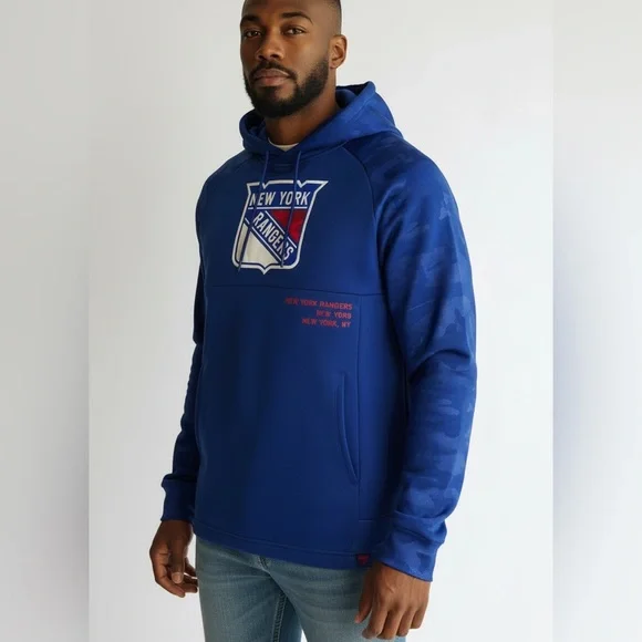 Fanatics Men’s size Medium New York Rangers Hockey Hoodie. New without tags - Picture 1 of 10